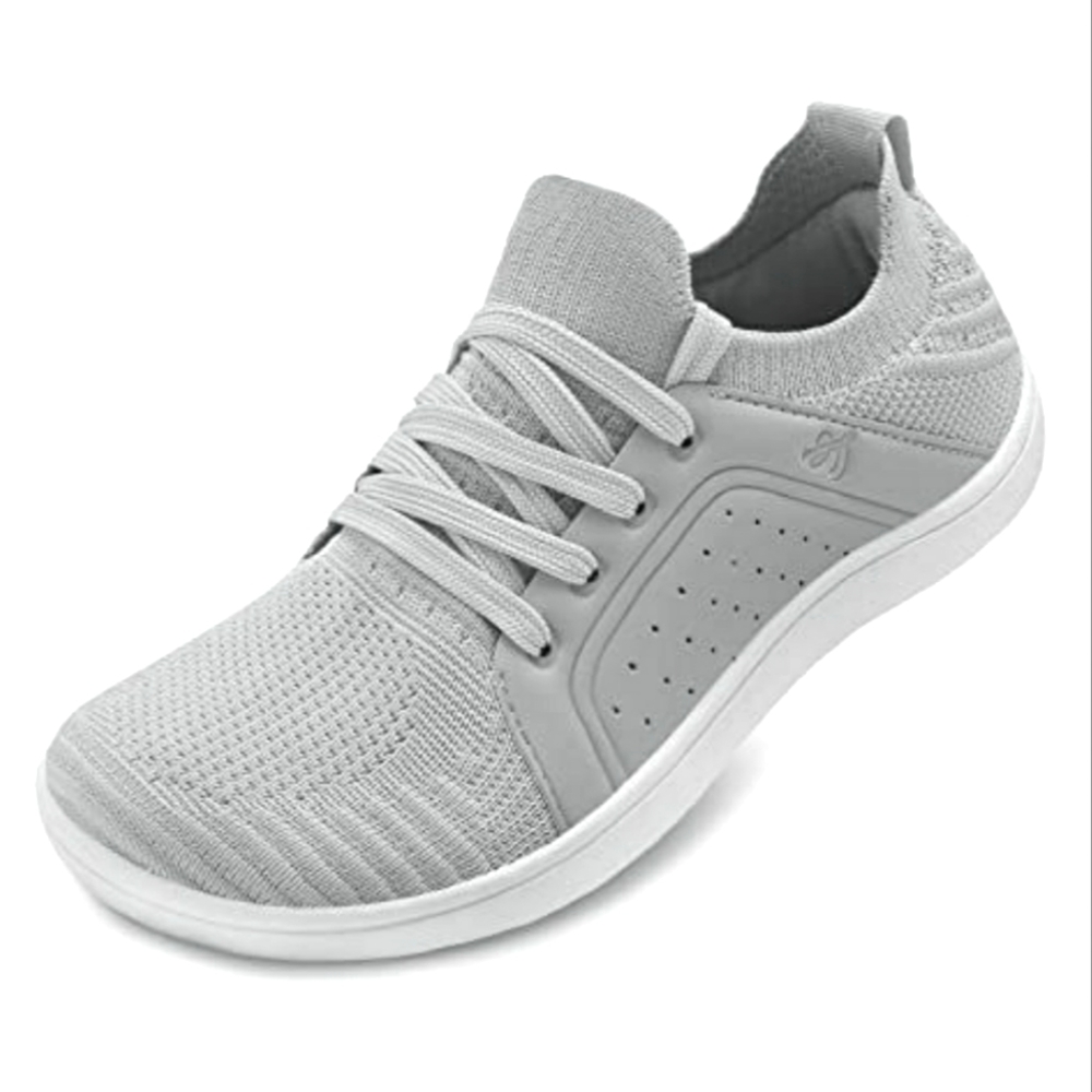 Walking wide Shoe,  Light Gray, size 44, Brand New